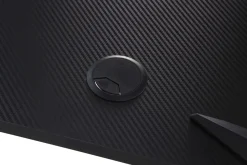 Gamingtisch LED 120 x 60 x 73 cm schwarz