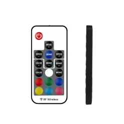 Gamingtisch LED 120 x 60 x 73 cm schwarz