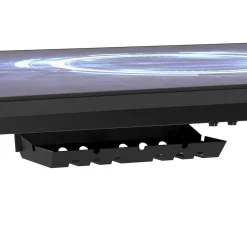 Gamingtisch 160 x 70 x 75 cm schwarz