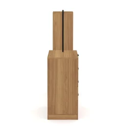 Garderobe DAMARIS 145 x 137 cm braun