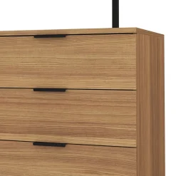 Garderobe DAMARIS 145 x 137 cm braun