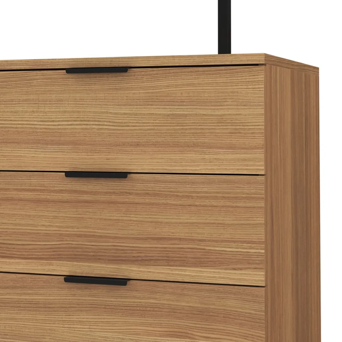 Garderobe DAMARIS 145 x 137 cm braun