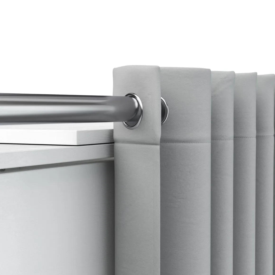 Garderobe Kleiderschrank GUEST 167 x 177 cm weiss