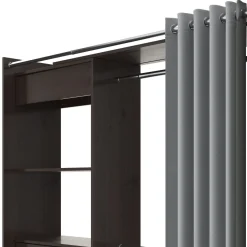 Garderobe Kleiderschrank GUEST 167 x 177 cm braun