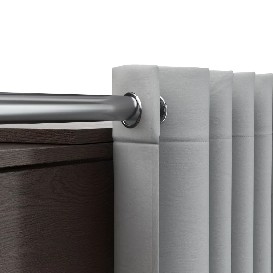 Garderobe Kleiderschrank GUEST 167 x 177 cm braun