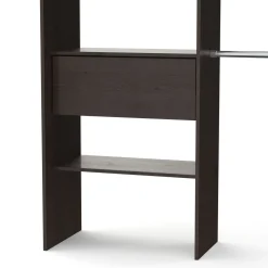 Garderobe Kleiderschrank GUEST 167 x 177 cm braun