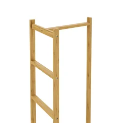 Garderobe Kleiderständer Bambus BODMAR 38 x 155 cm natur