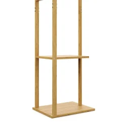 Garderobe Kleiderständer Bambus BODMAR 38 x 155 cm natur