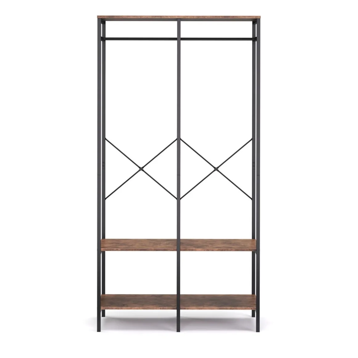 Garderobe Kleiderständer Vintage BONITA 95 x 180 cm