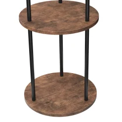 Garderobe Kleiderständer Vintage BONITA rund 40 x 175 cm