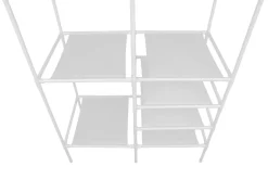 Garderobe Kleiderständer 86 x 174 cm weiss