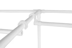 Garderobe Kleiderständer 86 x 174 cm weiss