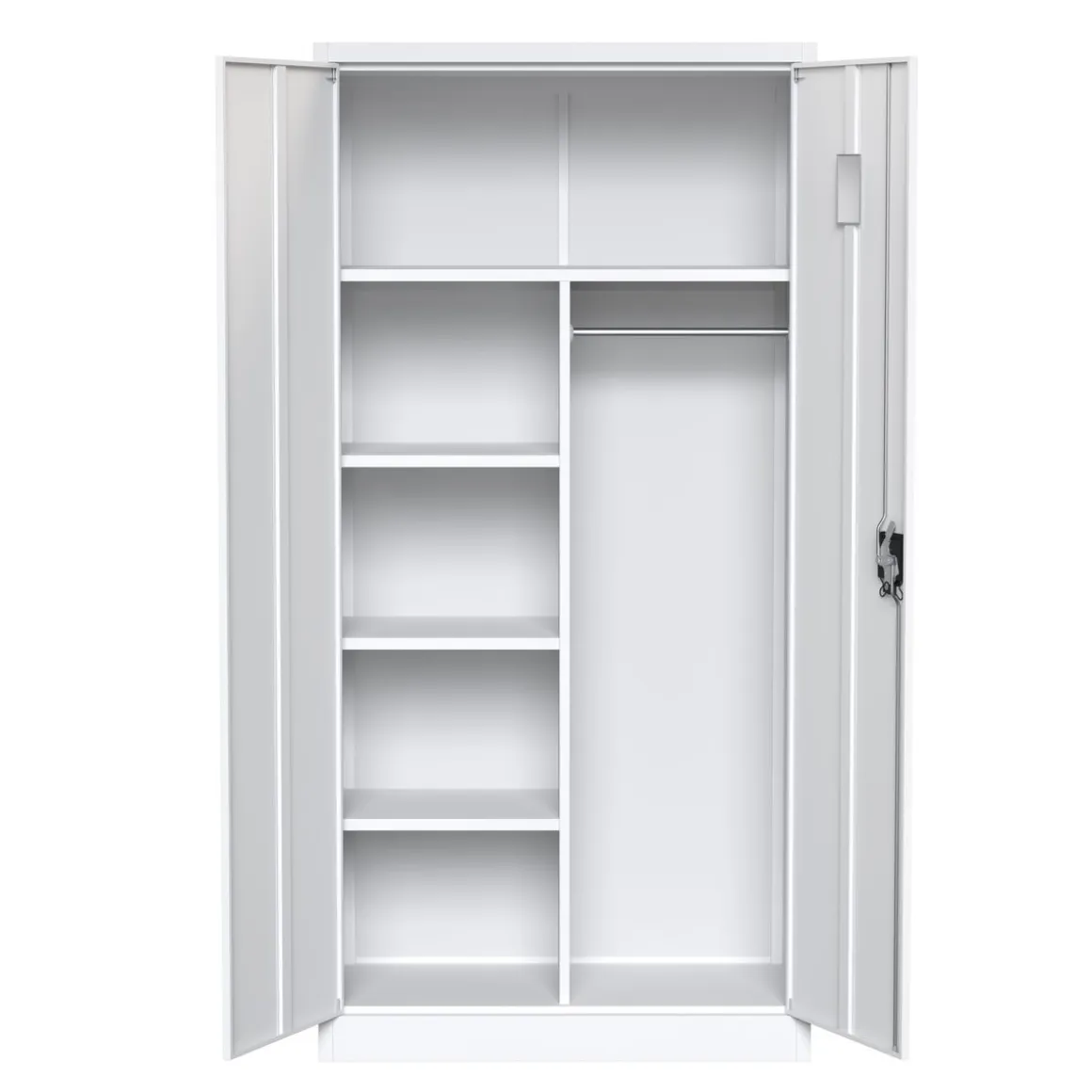 Garderobenschrank weiss