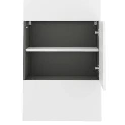 Garderobe RIMEL 52 x 191 cm weiss/anthrazit