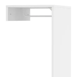 Garderobe RIMEL 52 x 191 cm weiss/anthrazit