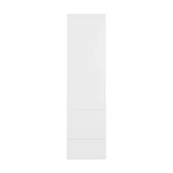 Garderobe RIMEL 52 x 191 cm weiss/anthrazit
