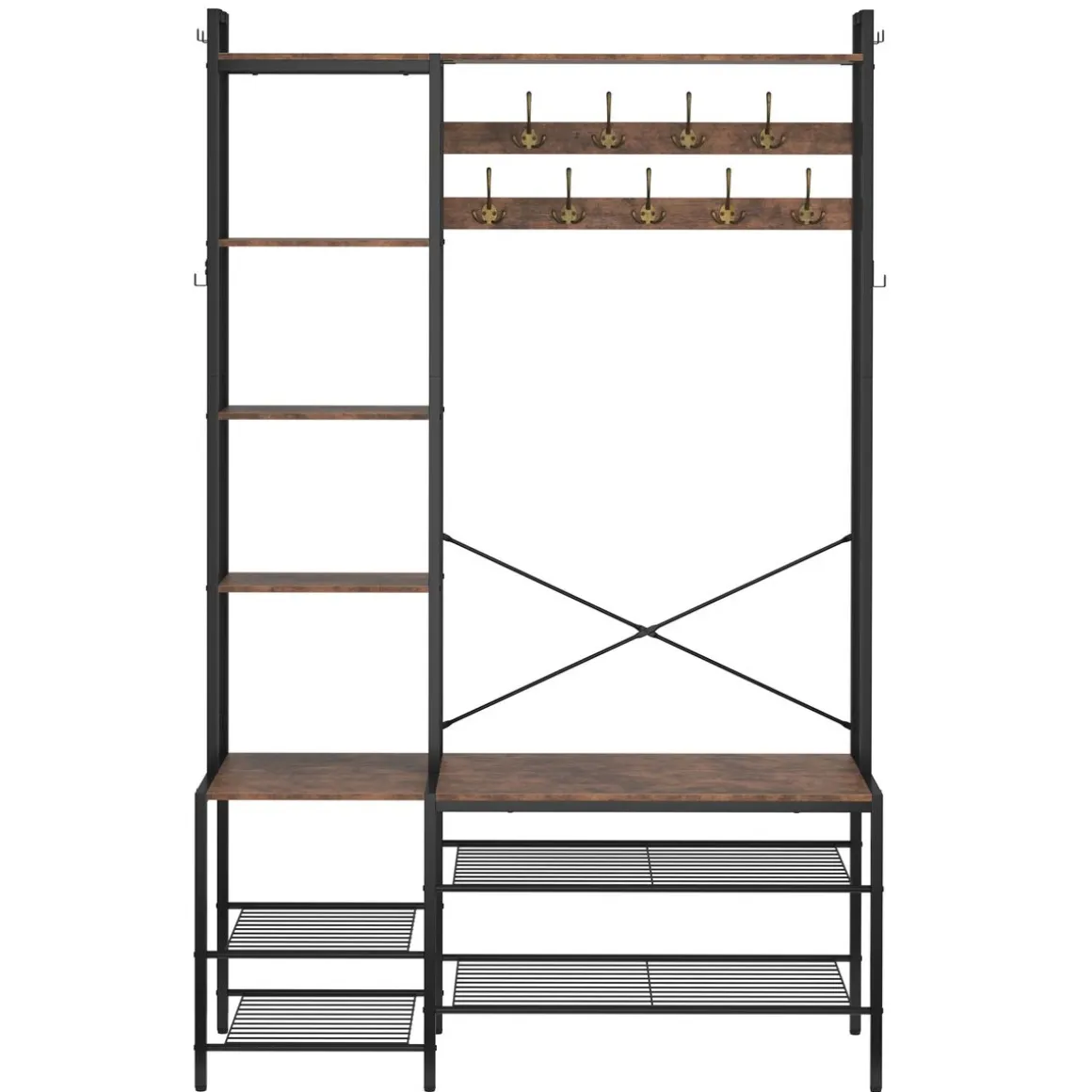 Garderobe Schuhregal Vintage BONITA 120 x 190 cm