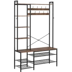 Garderobe Schuhregal Vintage BONITA 120 x 190 cm