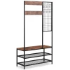 Garderobe Schuhregal Vintage BONITA 100 x 185 cm