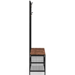Garderobe Schuhregal Vintage BONITA 100 x 185 cm