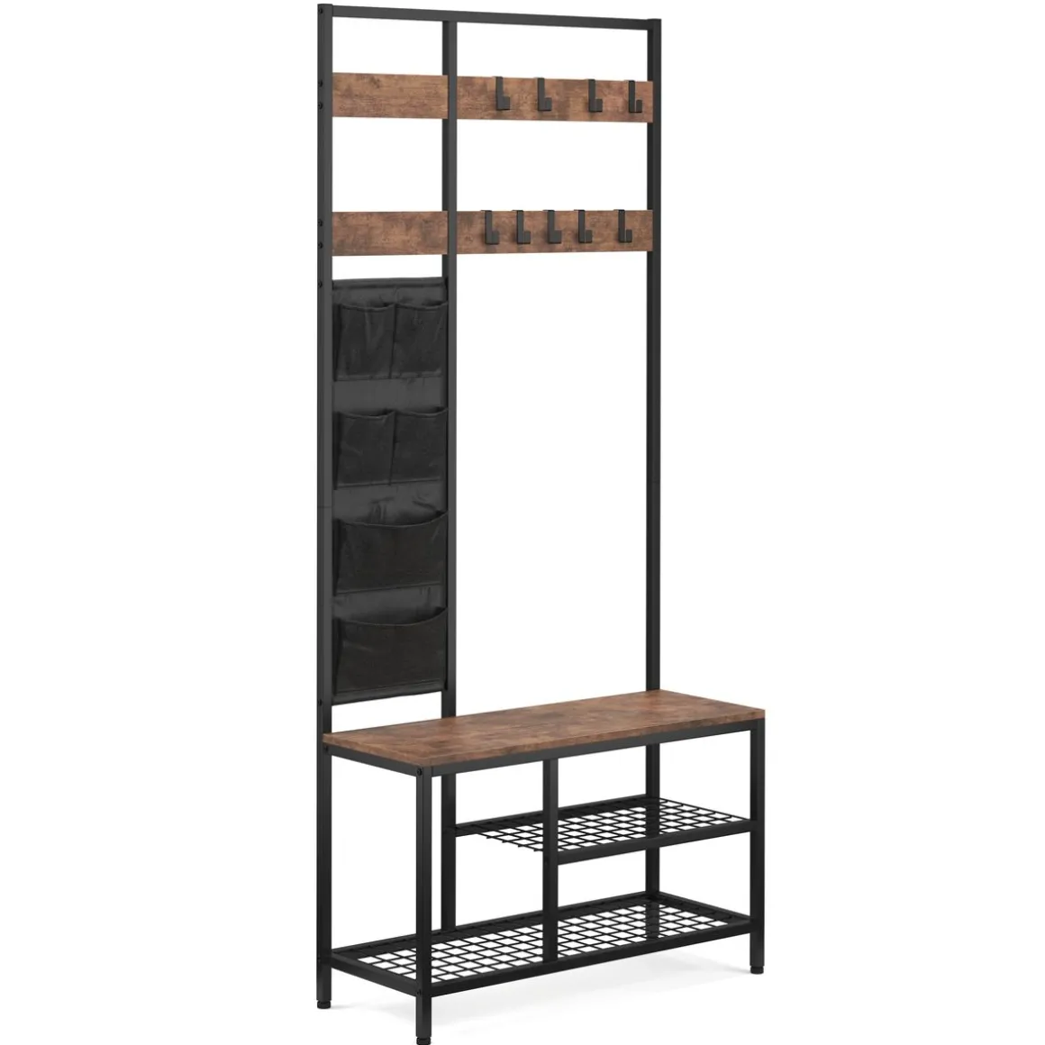 Garderobe Schuhregal Vintage BONITA 80 x 180 cm