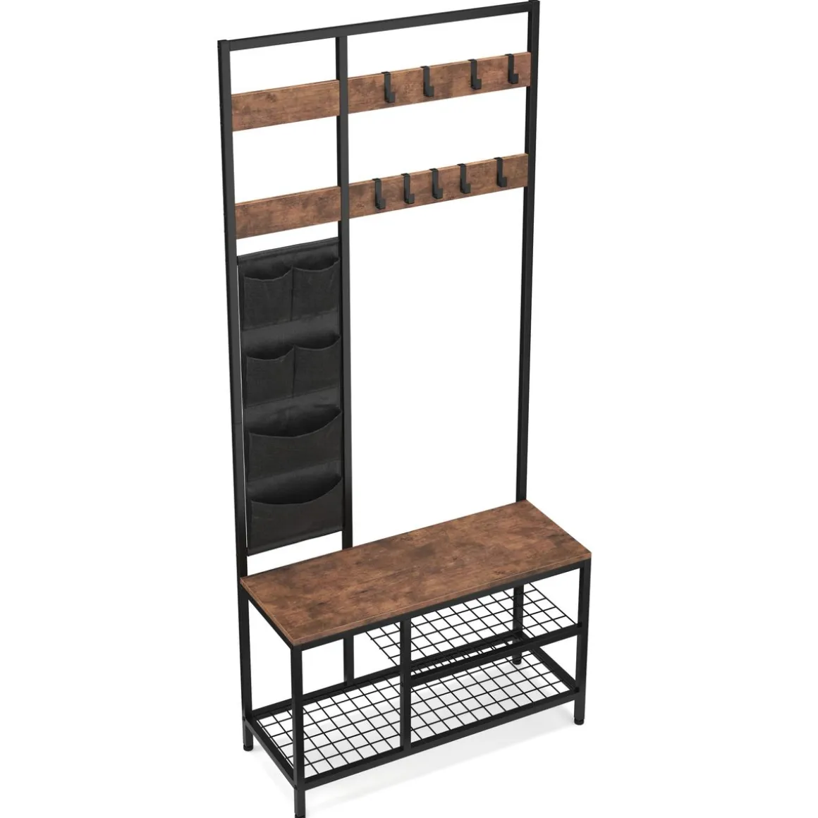 Garderobe Schuhregal Vintage BONITA 80 x 180 cm