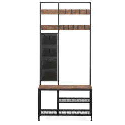Garderobe Schuhregal Vintage BONITA 80 x 180 cm