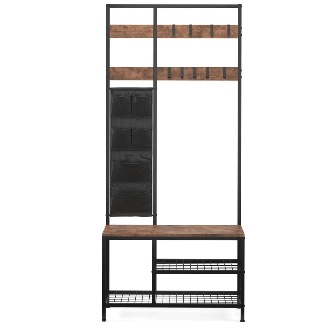 Garderobe Schuhregal Vintage BONITA 80 x 180 cm