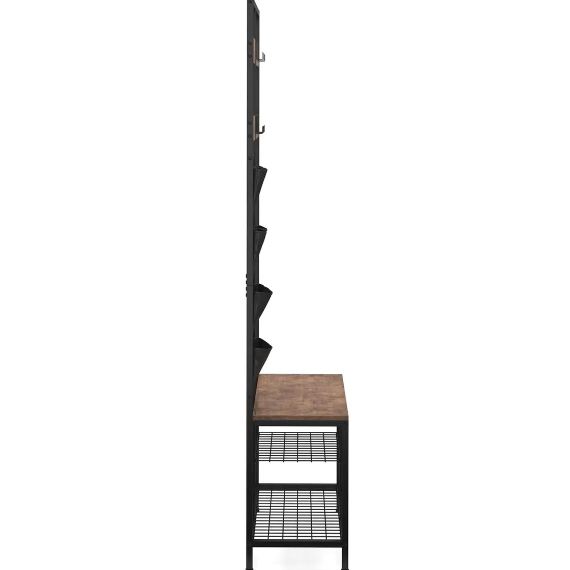 Garderobe Schuhregal Vintage BONITA 80 x 180 cm