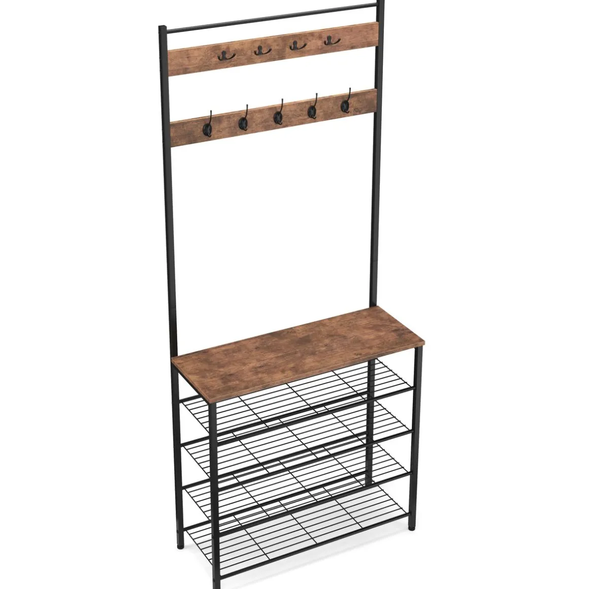 Garderobe Schuhregal Vintage BONITA 80 x 190 cm