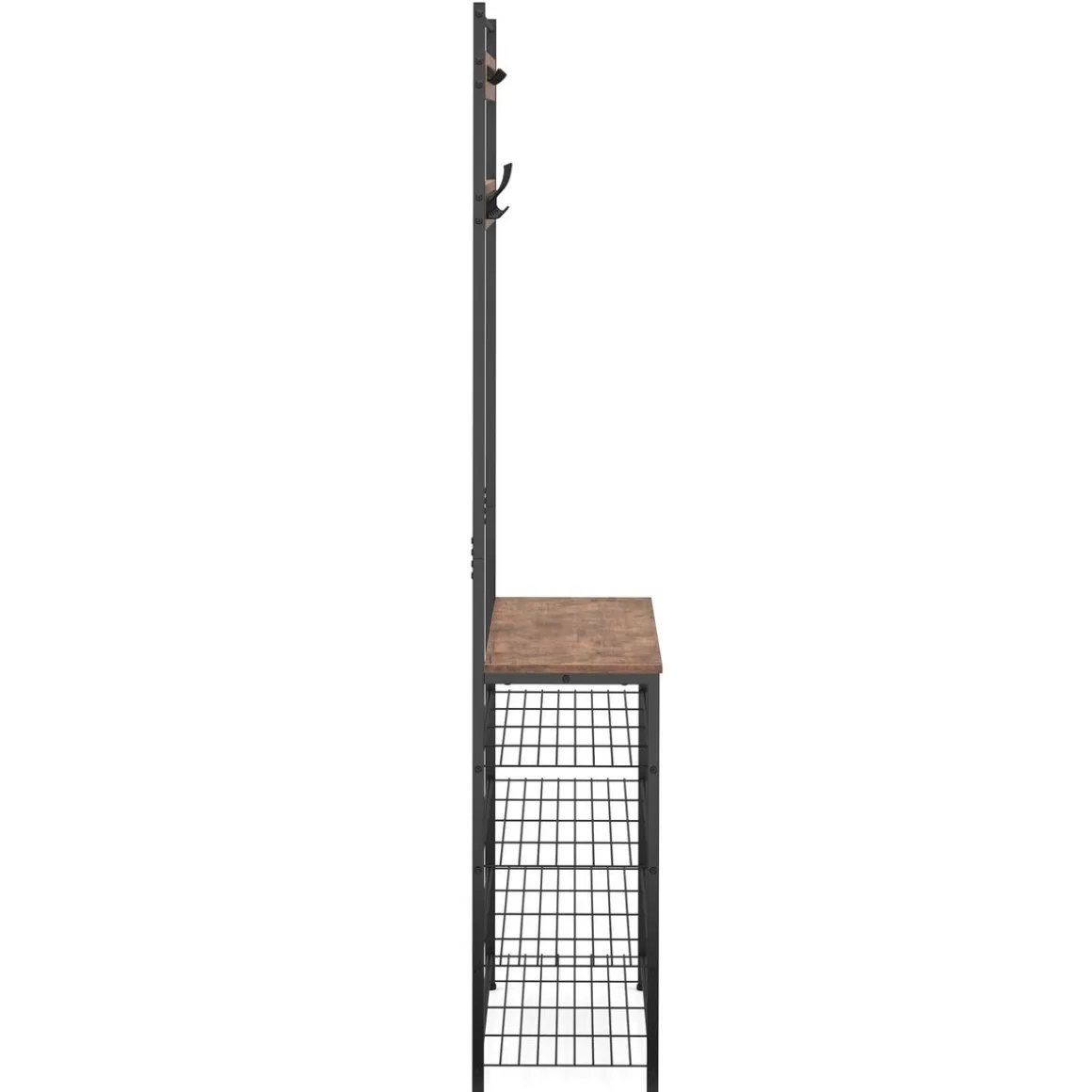 Garderobe Schuhregal Vintage BONITA 80 x 190 cm