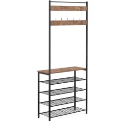 Garderobe Schuhregal Vintage BONITA 80 x 190 cm