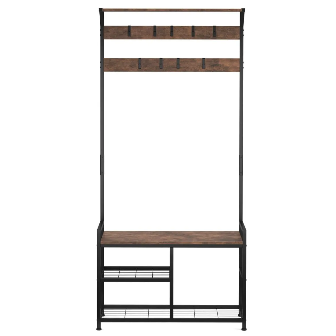 Garderobe Schuhregal Vintage BONITA 84 x 182 cm