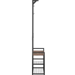 Garderobe Schuhregal Vintage BONITA 84 x 182 cm