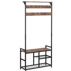 Garderobe Schuhregal Vintage BONITA 84 x 182 cm