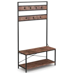 Garderobe Schuhregal Vintage BONITA 100 x 180 cm