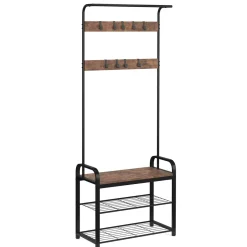 Garderobe Schuhregal Vintage BONITA 72 x 183 cm