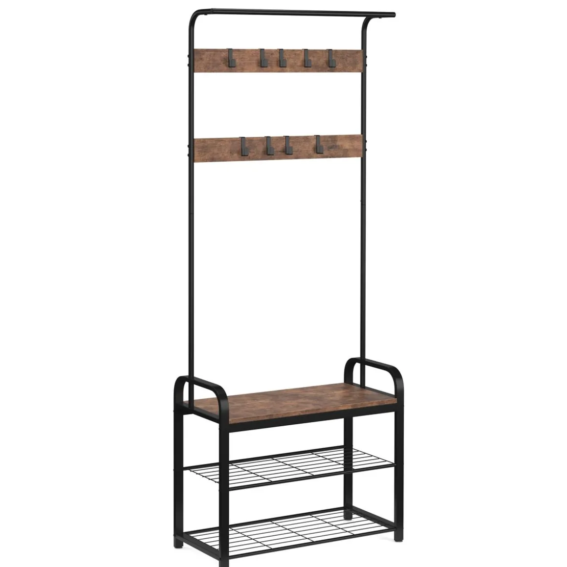 Garderobe Schuhregal Vintage BONITA 72 x 183 cm
