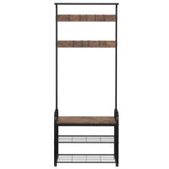 Garderobe Schuhregal Vintage BONITA 72 x 183 cm