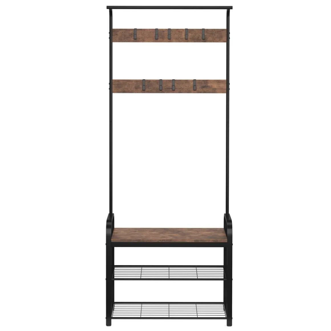 Garderobe Schuhregal Vintage BONITA 72 x 183 cm