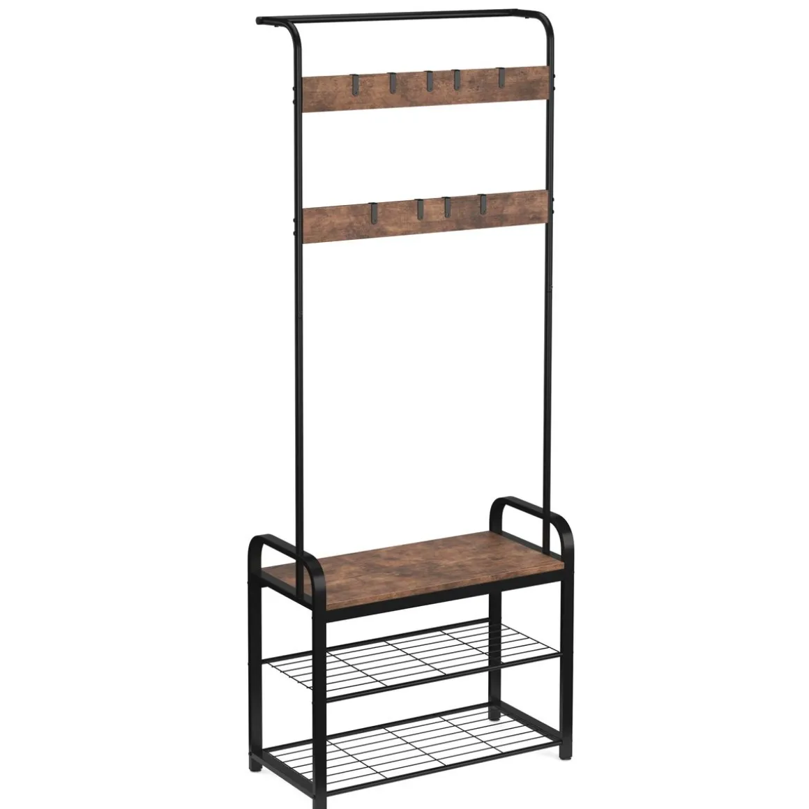 Garderobe Schuhregal Vintage BONITA 72 x 183 cm