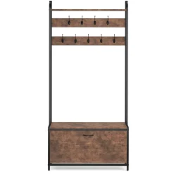 Garderobe Schuhschrank Vintage BONITA 85 x 180 cm