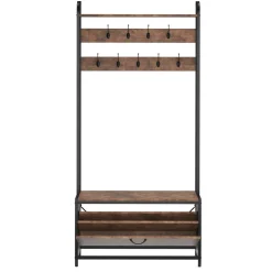 Garderobe Schuhschrank Vintage BONITA 85 x 180 cm