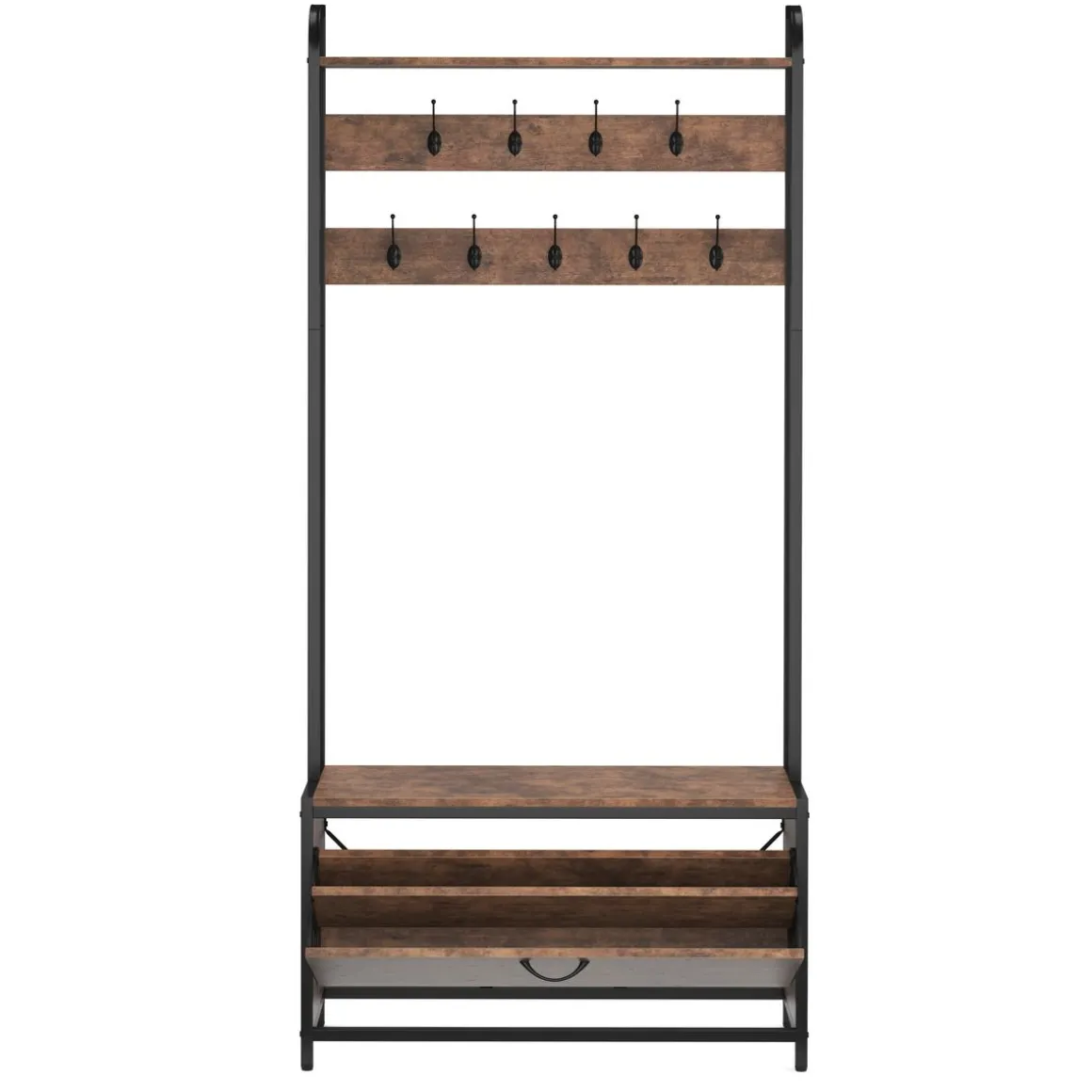 Garderobe Schuhschrank Vintage BONITA 85 x 180 cm