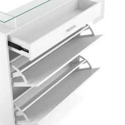 Garderobe Set KASPER 3-teilig weiss