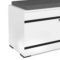 Garderobe Set OPAL 2-teilig weiss