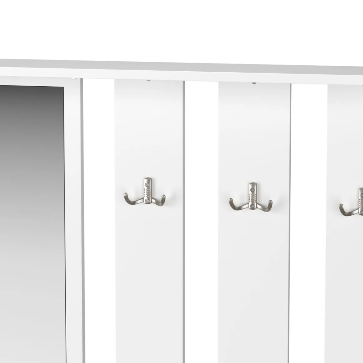 Garderobe Set OPAL 2-teilig weiss