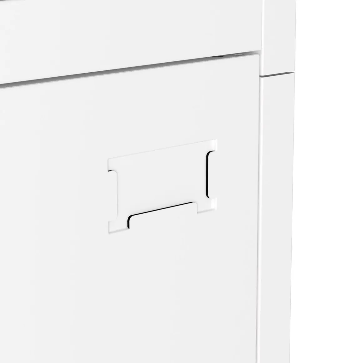 Garderobe Spind FORTI Metall 9 Fächer 90 x 180 cm weiss