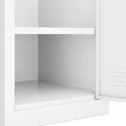 Garderobe Spind 1 Türe 38 x 185 cm weiss