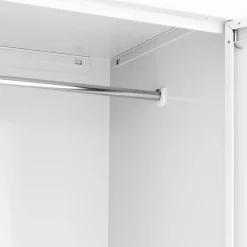 Garderobe Spind 1 Türe 38 x 185 cm weiss